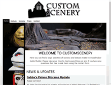 Tablet Screenshot of customscenery.nl